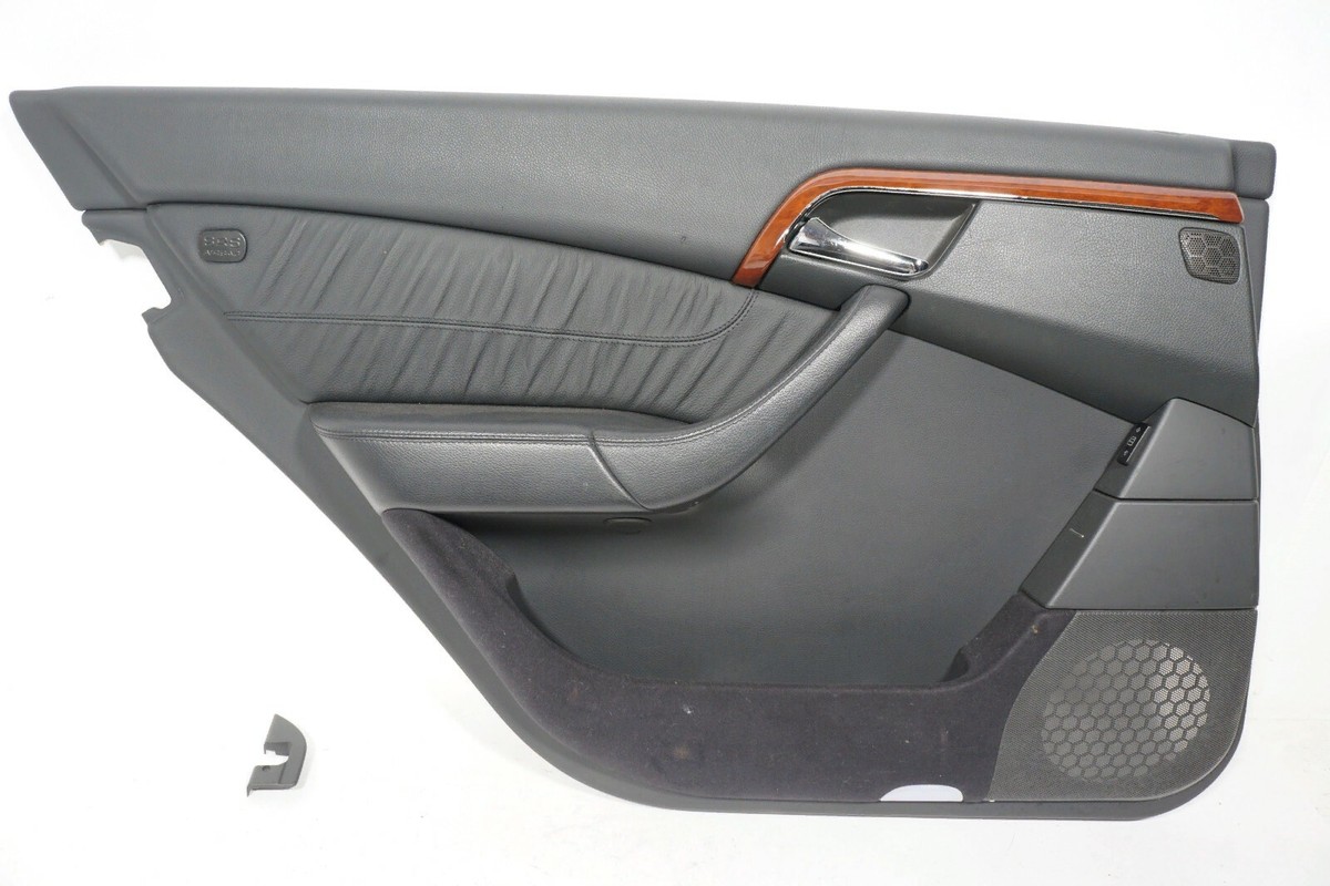 03-06 MERCEDES S430 S500 W220 REAR LEFT SIDE DOOR PANEL TRIM 271A