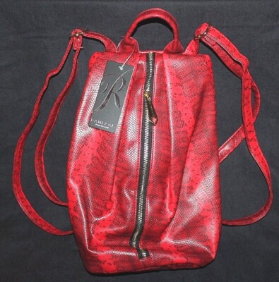 Rampage Midi Zip Closure Faux Leather Backpack Pick Your Style