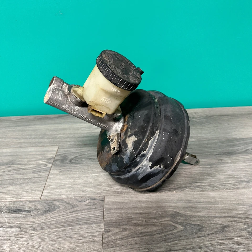 89-94 Nissan 240sx Brake Booster & Master Cylinder - ABS - Factory OEM - Image 3 of 4