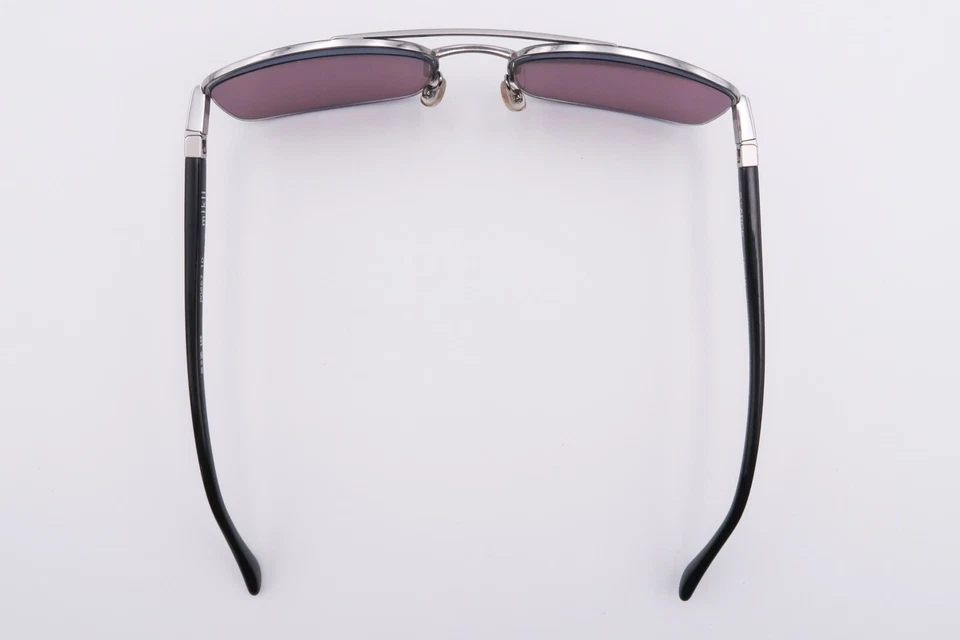 Armações de óculos Starck Mikli P0857 10 preto 58[]20-135 prata biocut B889 - Imagem 4 de 4