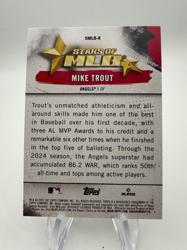 2025 Topps Series 1 Stars of the MLB Insert Set Builder #1-30 - You Pick! - Picture 36 of 70