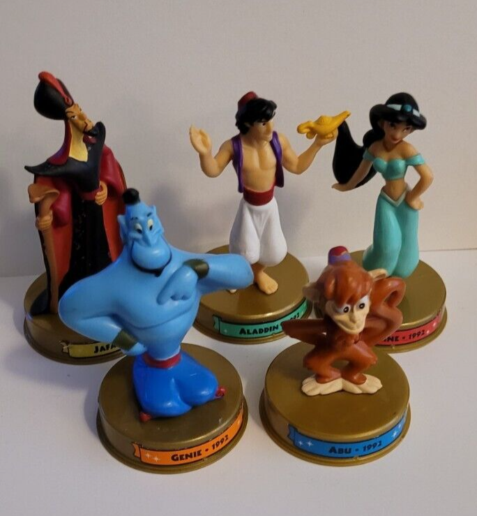 DISNEY 100 YEARS OF MAGIC McDonalds 2002 Happy Meal Toys ALADDIN