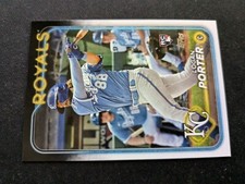 2024 Topps Baseball Card # 666 Logan Porter - Kansas City Royals (NM)