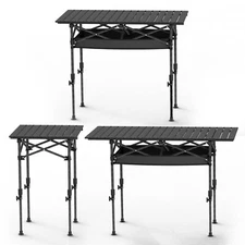 Camping Table w/ Bag, Lightweight &Portable Folding Grill Table