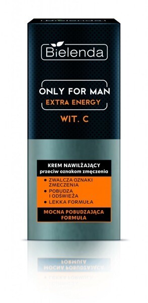 Bielenda Only For Men Extra Energy Vit. C Moisturising Cream Energising 50ml - Image 3