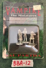 25mm Ral Partha Vampire the Masquerade 69-212 Brujah Combat Pack Lot BBA-12