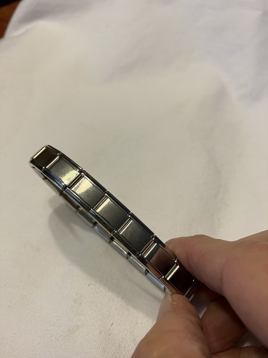 Vintage D’linQ L’amore Di Firenze Stainless Steel 17 Charms Stretch Bracelet Vintage Charms Stretch Bracelet (5399) D main image 4