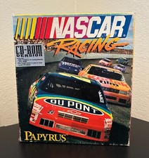 NASCAR Racing by Papyrus 1994 PC CD-ROM Stock Car Race Game