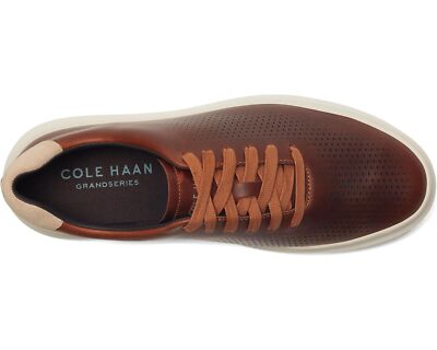 Cole Haan Men's Grandpro Laser Cut Sneakers C38963 Acorn/Sesame