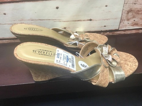 Sandalias para mujer Sevchelles talla 6 nuevas con caja zapatos tacones L925 - Imagen 2 de 5