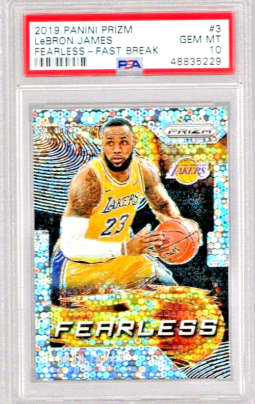 2019 Lebron James Fearless PSA 10!! おまけ付き！