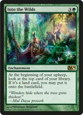 Into the Wilds ~ Magic 2014 [ EX ] [ Magic MTG ]