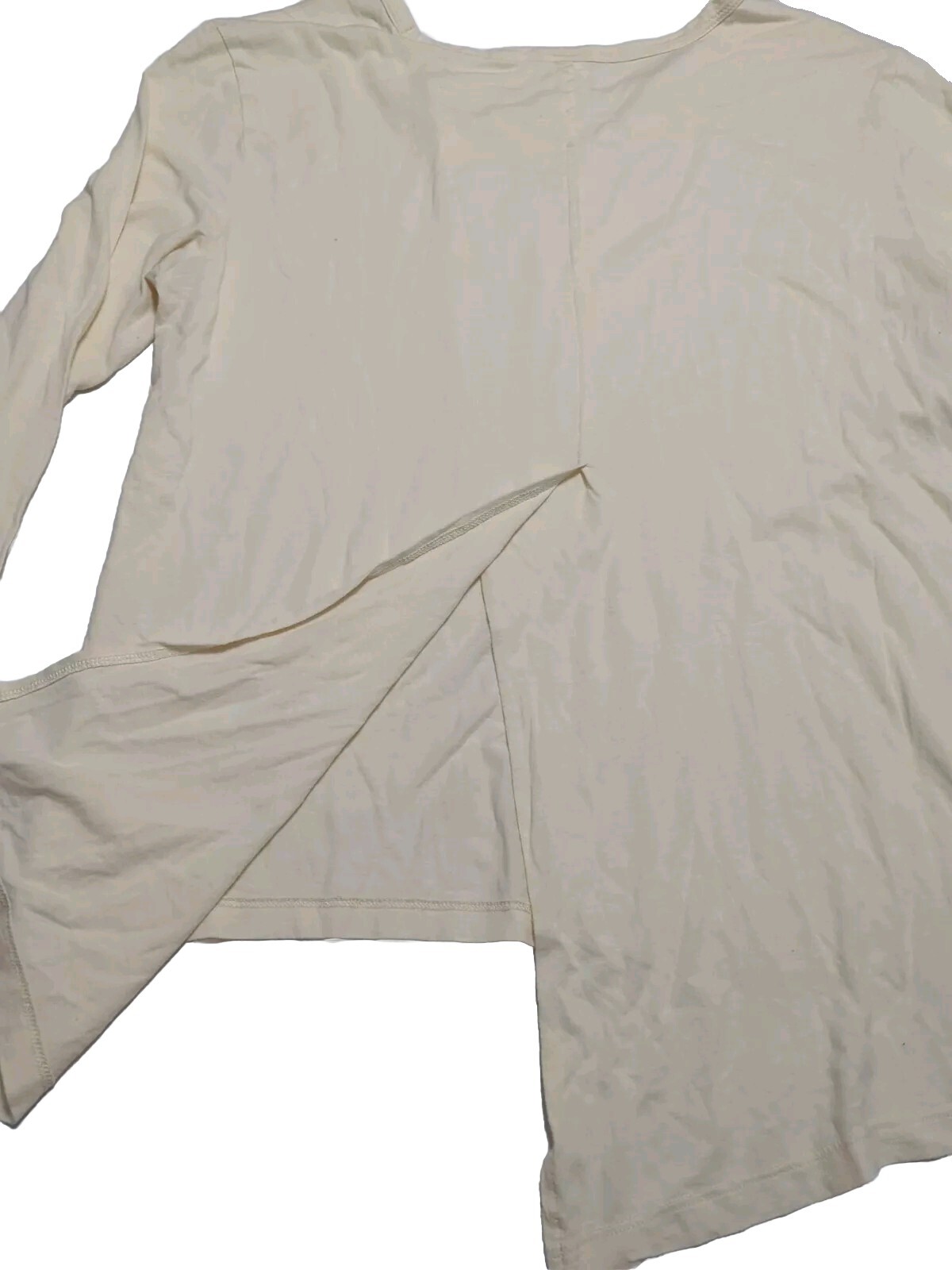 Peruvian Connection Split Back Long Sleeve Pima C… - image 4