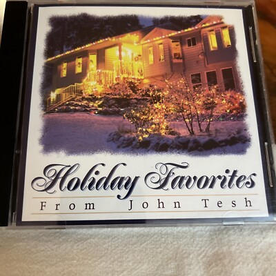 Holiday Favorites John Tesh Christmas Music CD 1996 GTSP Records