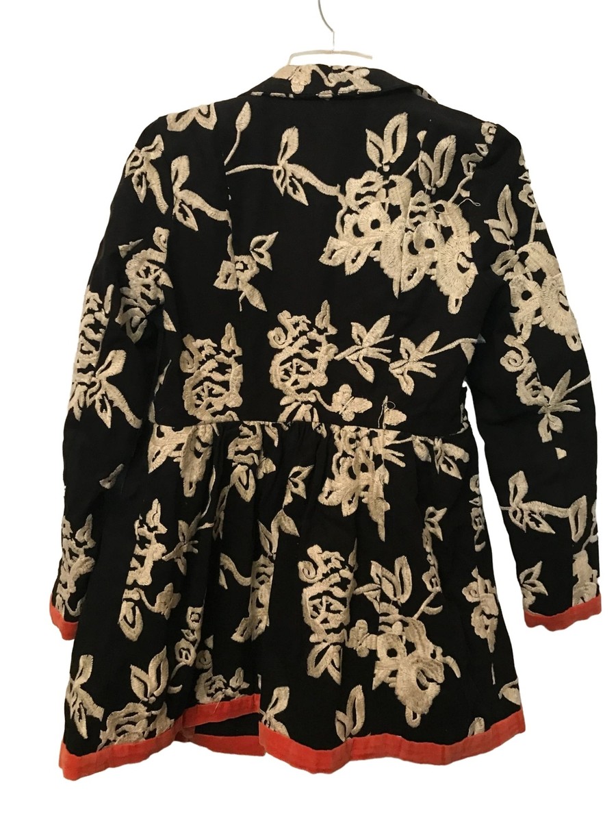 Plenty by Tracy Reese jacket coat, black white and pink Plenty by Tracy Reese jacket coat, black white and pink