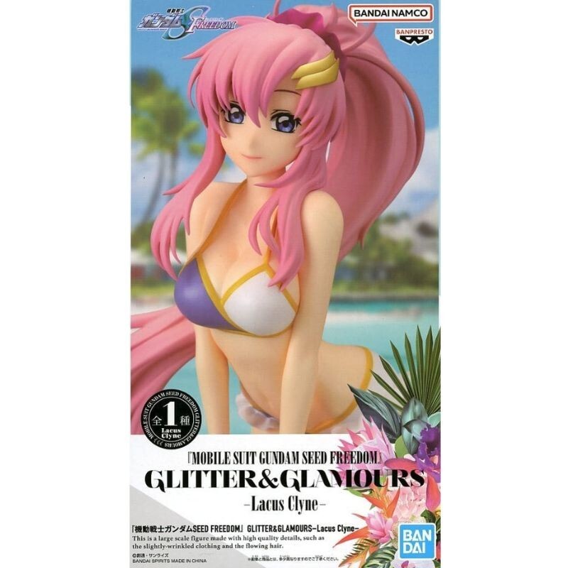 Banpresto Lacus Clyne Mobile Suit Gundam Seed Freedom, Glitter&Glamours