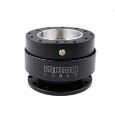 MOMO Black steering Wheel  Quick Release Hub Adapter Snap Boss Kit
