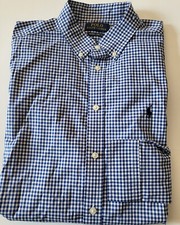 POLO RALPH LAUREN Button down Woven shirt Big Boys Size S M XL Blue Long Sleeve