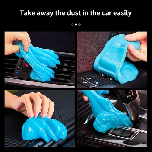 Magic Sticky Dust Dirt Cleaner Soft Glue Gum Gel For Car Cleaning U8X1 PC Z2N2 eBay