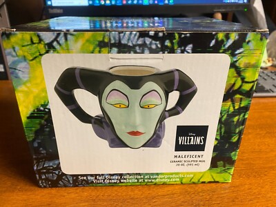 Disney Villains Maleficent Sculpted Ceramic Mug by Vandor