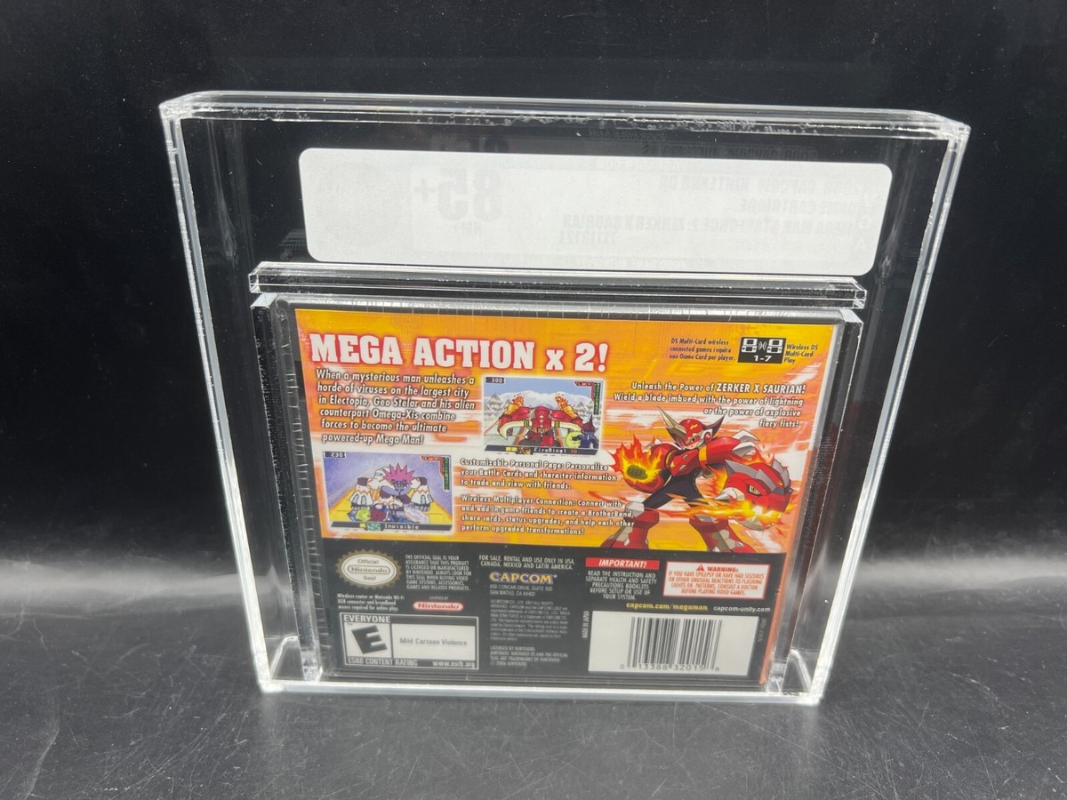 Mega Man Starforce 2: Zerker x Saurian Nintendo DS VGA 85+ FACTORY