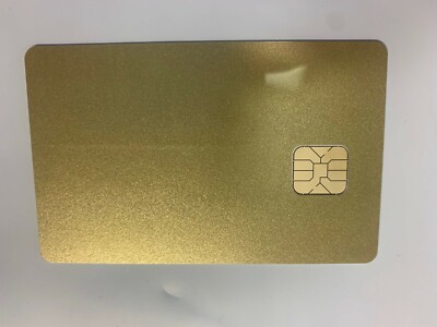 10 Gold SLE4428 Hi Chip Mag Stripe Inkjet Printable PVC Card For Epson Printer
