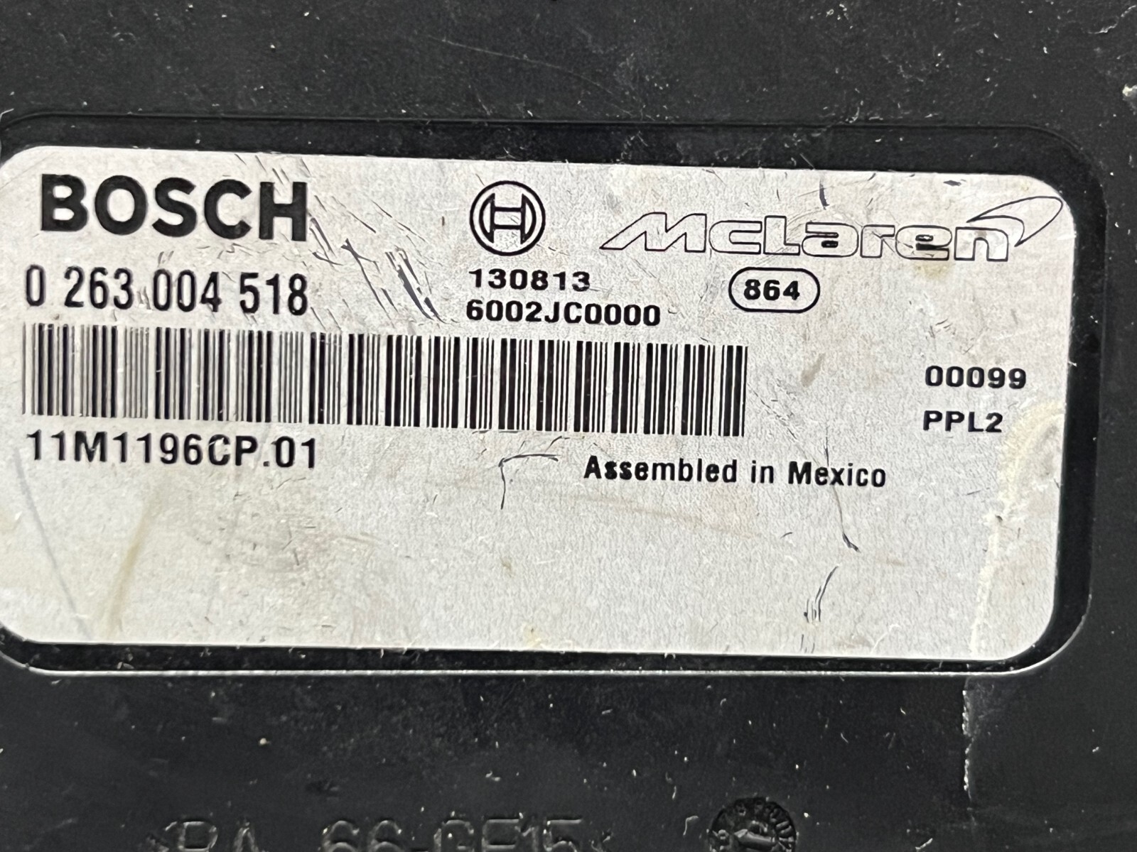 12-14 MCLAREN MP4-12C 12C 570 650 OEM PARKING ASSIST CONTROL MODULE 11M1196CP
