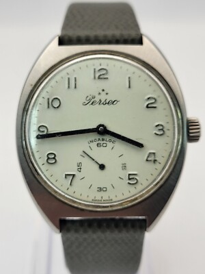 Armbanduhr PERSEO F.S. ''Ferrovie dello Stato'' cal. Unitas 632 Swiss 70' Steel