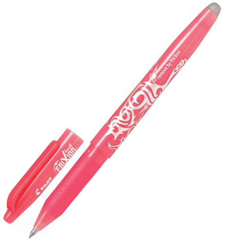 12 x Pilot FriXion POINT 07 Erasable Rollerball PENS CORAL PINK Ink (BL FR7 CP)