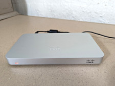 CISCO Meraki MX64-HW Cloud Managed Firewall w/ Power Adapter Tested/Working 