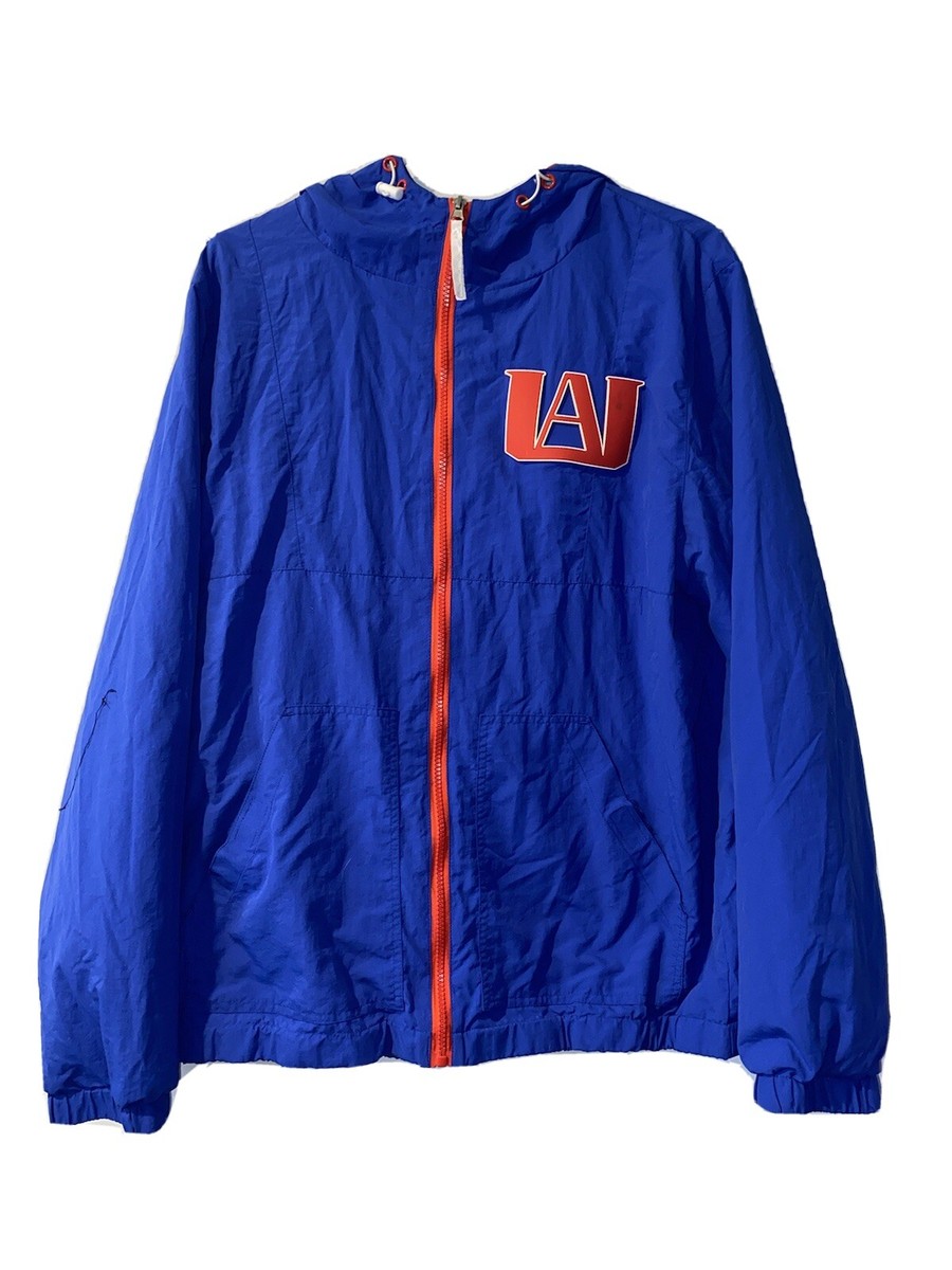 My Hero Academia UA Windbreaker NWT Size Small Mens Jacket UA High - Main Image