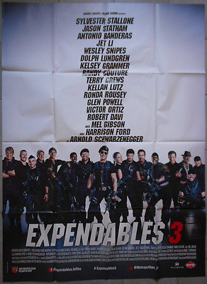 Plakat THE EXPENDABLES 3 Sylvester Stallone Arnold Schwarzenegger 120x160cm