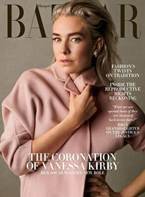 Harper's Bazaar The Coronation of Vanessa Kirby Dec/Jan 2020/2021 