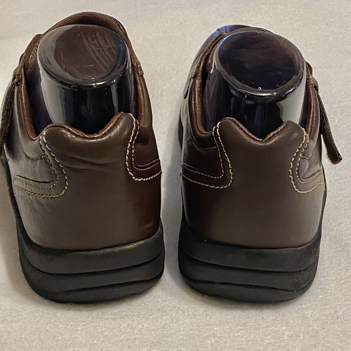 PW MINOR Womens Therapeutic Brown Leather Strap Comfort Shoes Size 10.5 M - Picture 5 of 10