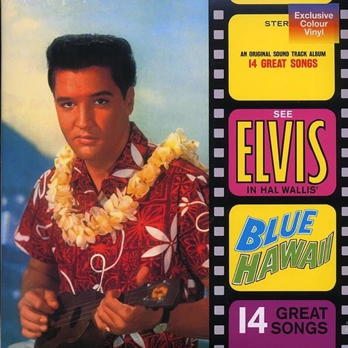 ELVIS PRESLEY Blue Hawaii *Sealed* Turquoise Vinyl