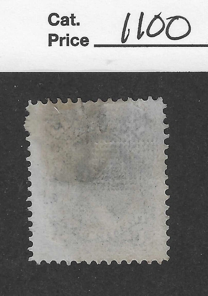 Scott # 90, 12 centavos negro, Washington, E Grill, 1868, XF-Sup, Cat. $3250 Foto 2 de 2