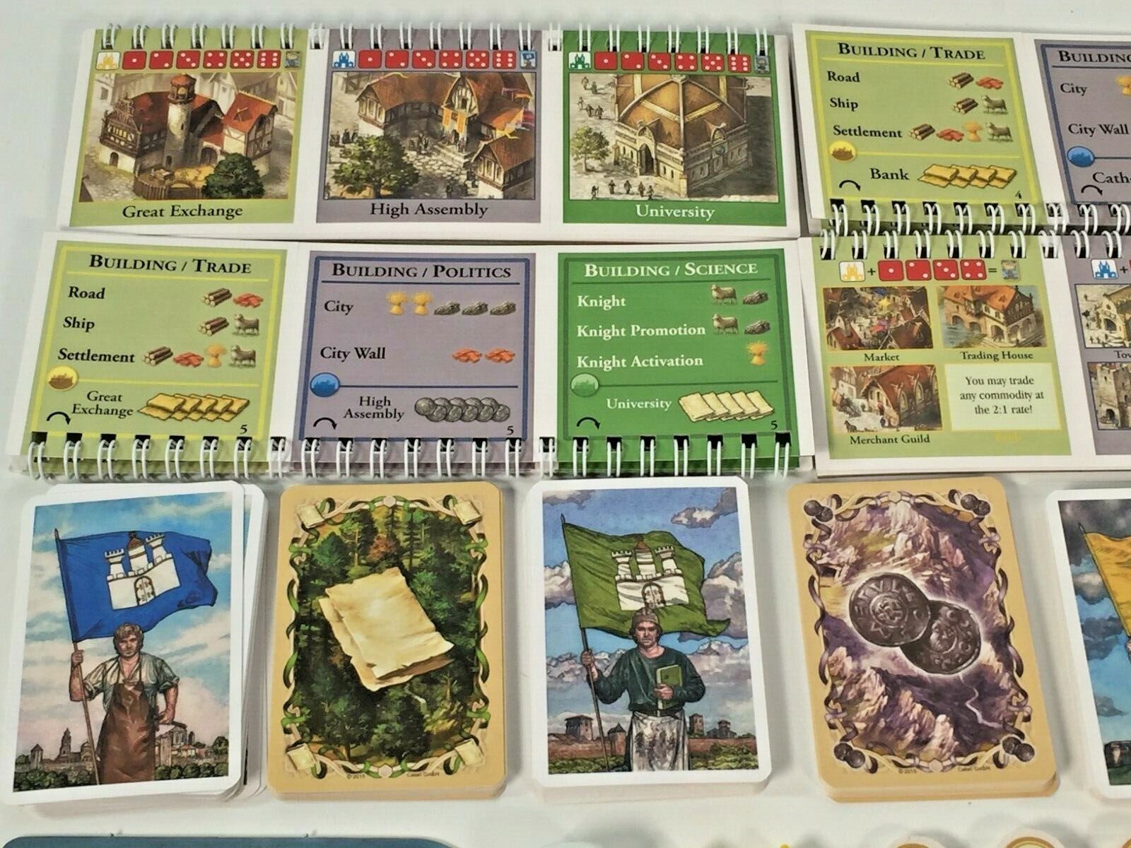 Catan Replacement Cards Printable