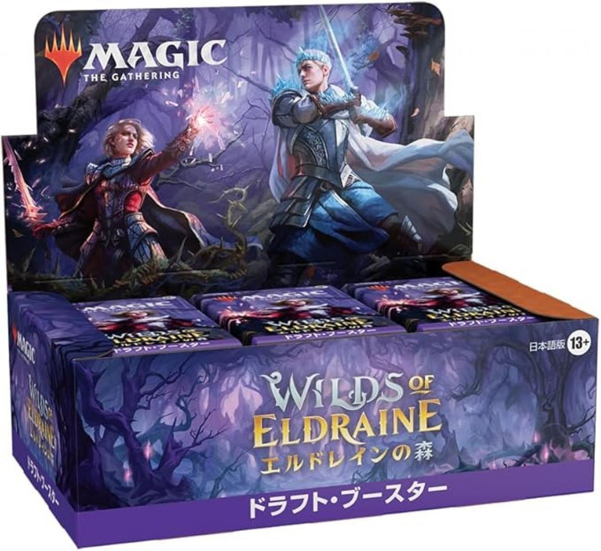 MTG Wilds of Eldraine Draft Booster Pack Japanese Box Magic the