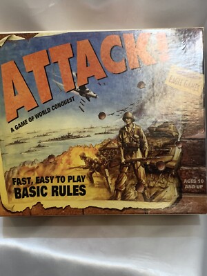 ATTACK! DELUXE Eagle Games. New with seal removed. All pieces undisturbed/sealed