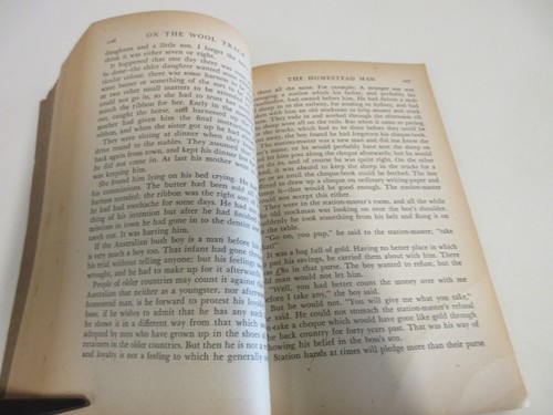 On the Wool Track - by C. E. W. Bean - Australian History - 210 Pages - 1945 - Picture 9 of 16