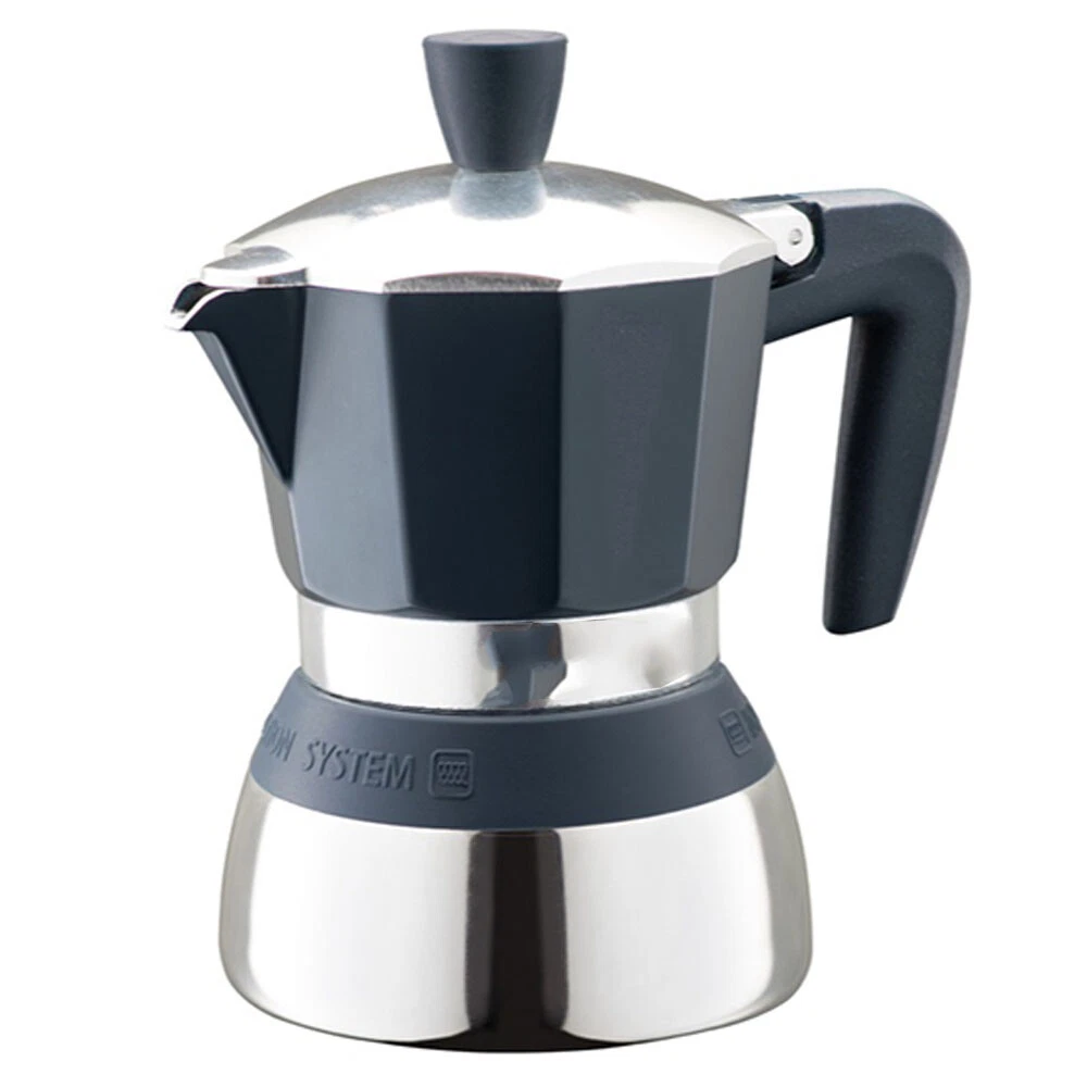 Caffettiera Italiana BRA Perfecta Nera 9 Tazze