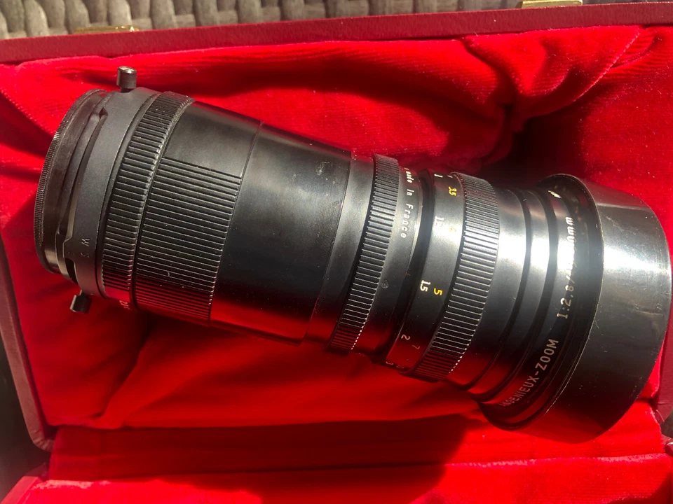 Angenieux Zoom 45-90mm F2.8 for Alpa w/ Orginal box Shade two Cap Mint- - Image 4 of 4