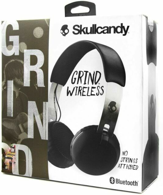 Skullcandy Grind Wireless Black/Chrome Headband Headsets for Skullcandy Grind Wireless Black/Chrome Headband Headsets for