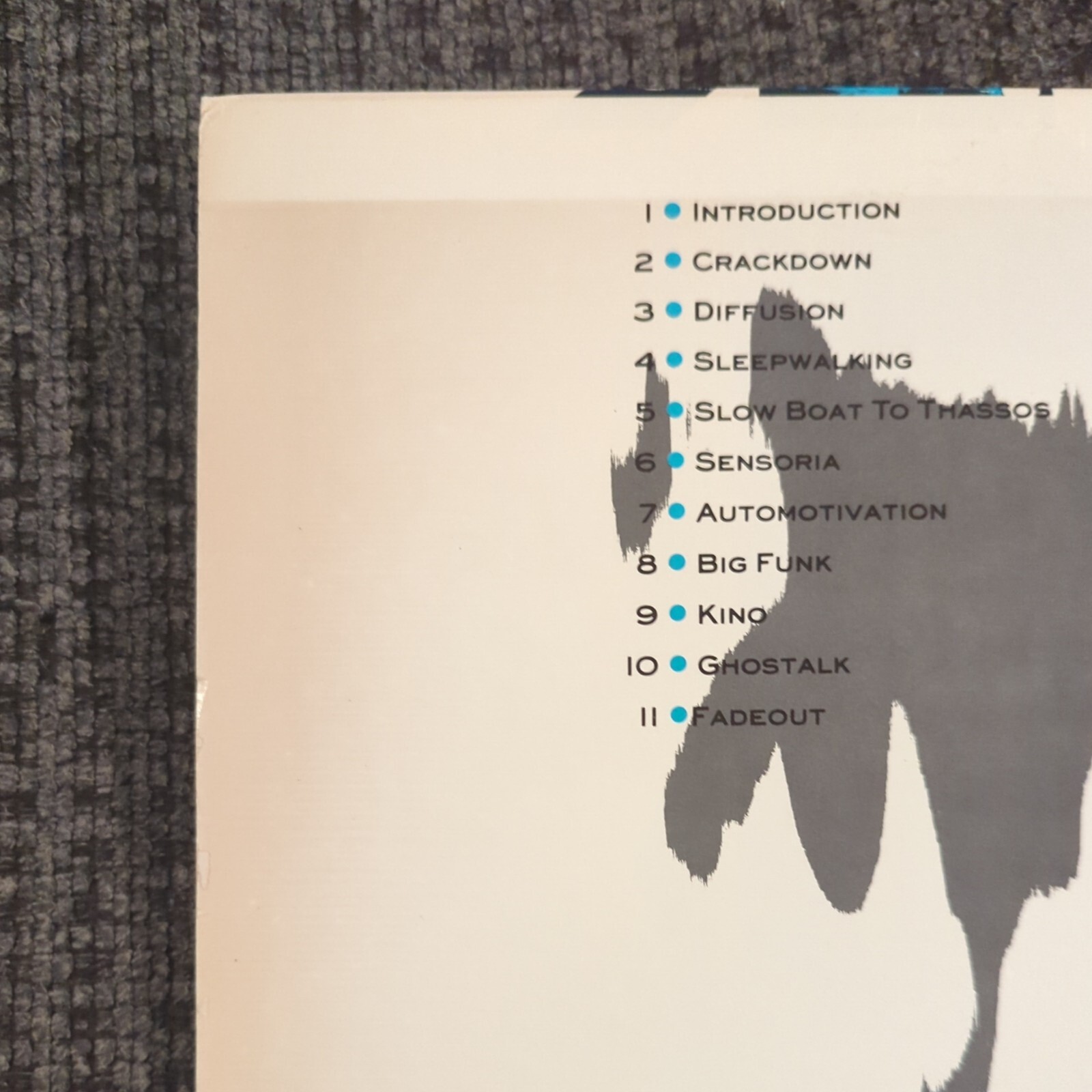 Laserdisc Cabaret Voltaire Gasoline In Your Eyes. Japan (Lyrics In