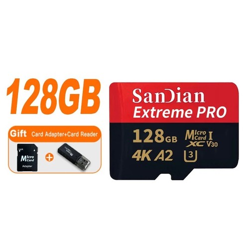 Carte Mémoire Micro SD SanDian, 128, 256, 512 Go 1 TO 2 TO haute vitesse - Photo 8/12