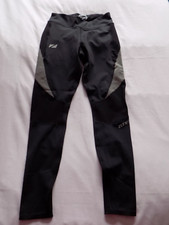 Zone3 Damen/Damen Reflektierende Strumpfhose - Gr&ouml;&szlig;e S - Schwarz, Silber