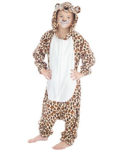 Costume Carnevale Leopardo Pigiamone Bambini PS 26055 | eBay