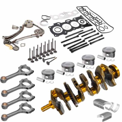 2AZ-FE 2.4L Engine Rebuild Overhaul Kit Crankshaft Rods Gaskets For Toyota RAV4