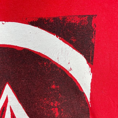 Vintage Volcom Skate Y2K Surf Red Black Logo T-Shirt Size Large - Picture 3 of 9