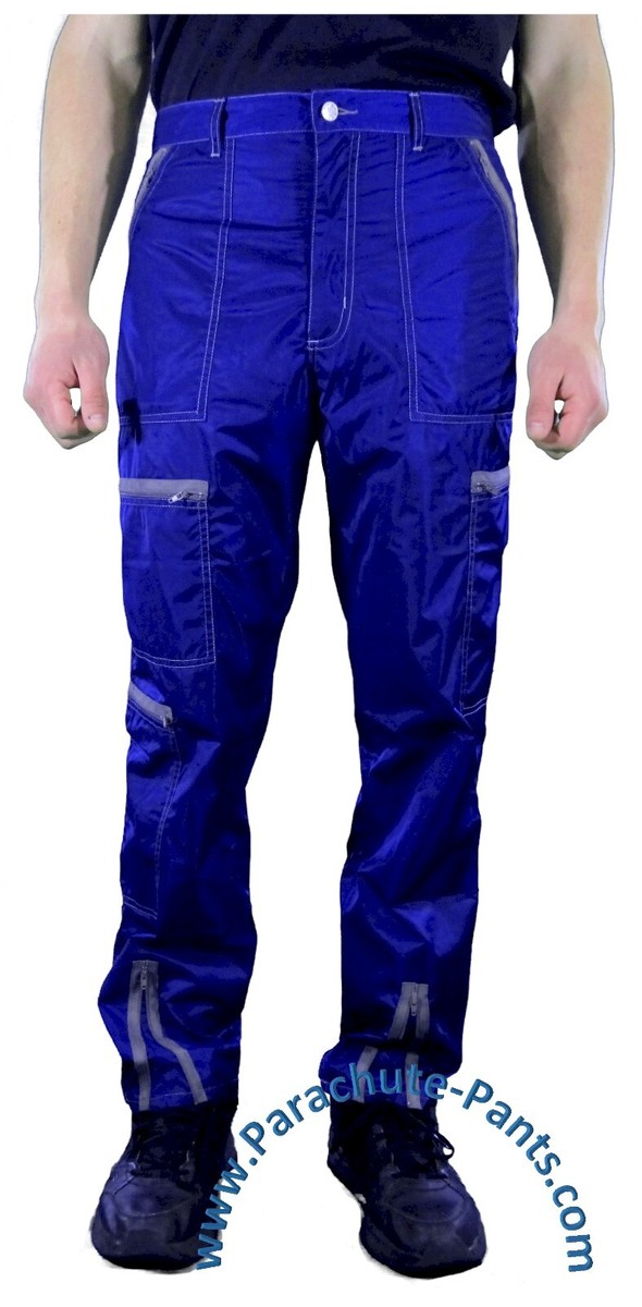 【HI FI FNK】Triple Tape Nylon Parachute Pants Hammer Time Nylon Parachute Pants NEW | eBay